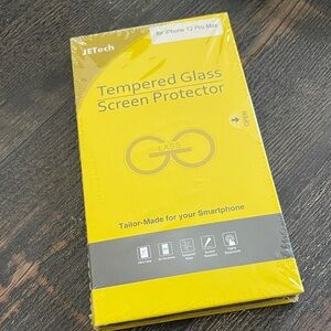 JETech Tempered Glass Screen Protector 3 Pack do iPhone 12 Pro Max